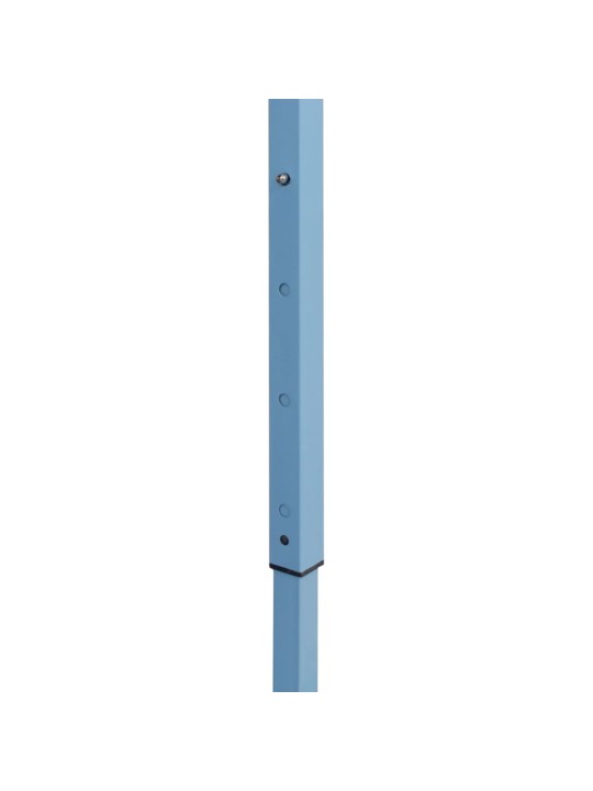 Saliekama nojume ar 4 sienām, zila, 3x4 m, tērauds