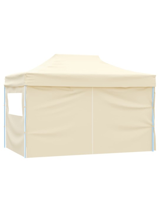 Saliekama nojume ar 4 sienām, krēmkrāsa, 3x4 m, tērauds