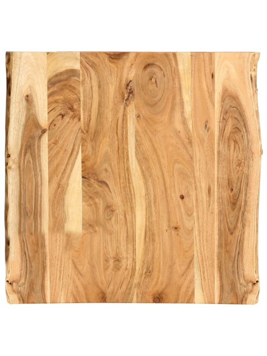 Galda virsma, akācijas masīvkoks, 58x(50-60)x2,5 cm