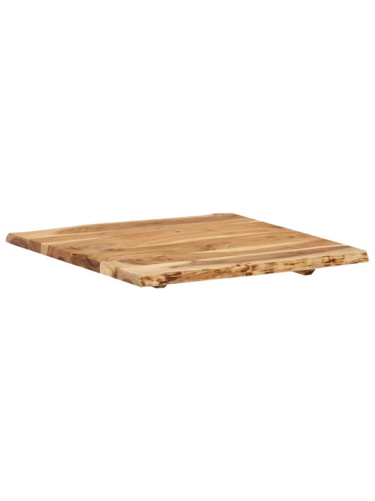 Galda virsma, akācijas masīvkoks, 58x(50-60)x2,5 cm