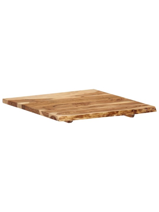 Galda virsma, akācijas masīvkoks, 58x(50-60)x2,5 cm