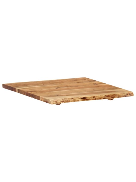 Galda virsma, akācijas masīvkoks, 58x(50-60)x2,5 cm