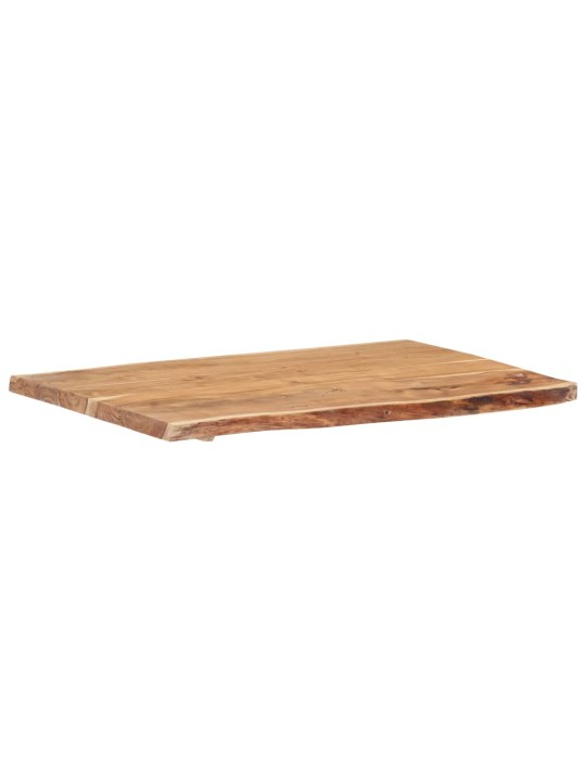 Galda virsma, akācijas masīvkoks, 100x(50-60)x3,8 cm