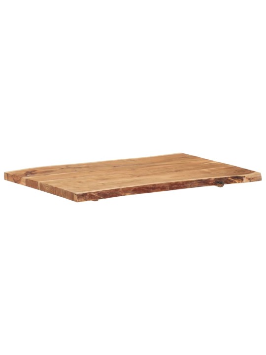 Galda virsma, akācijas masīvkoks, 100x(50-60)x3,8 cm