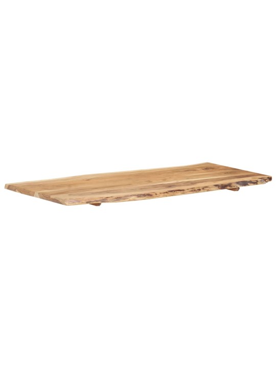 Galda virsma, akācijas masīvkoks, 118x(50-60)x2,5 cm