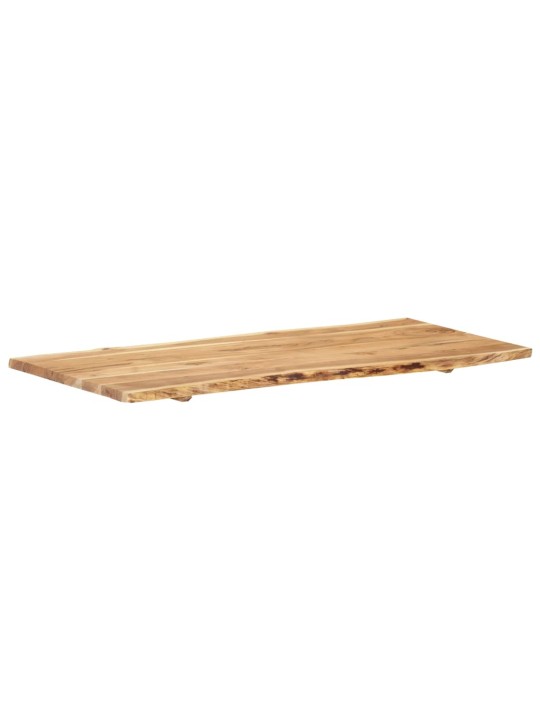 Galda virsma, akācijas masīvkoks, 118x(50-60)x2,5 cm
