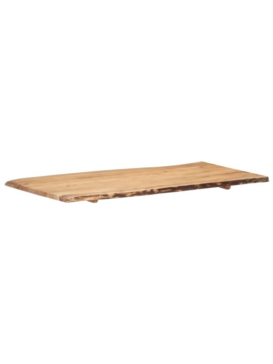 Galda virsma, akācijas masīvkoks, 118x(50-60)x2,5 cm