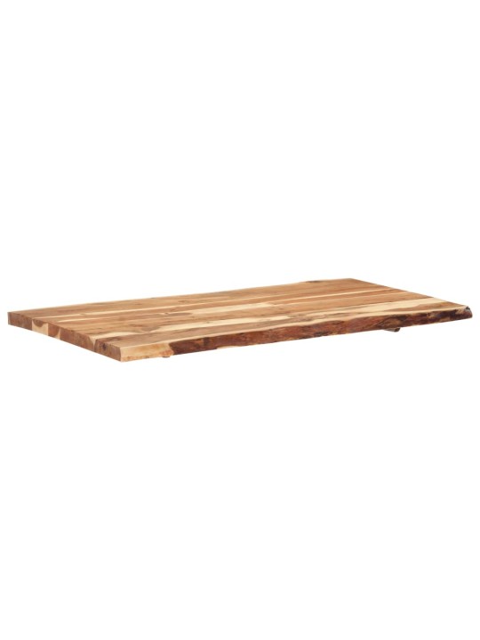 Galda virsma, akācijas masīvkoks, 118x(50-60)x3,8 cm