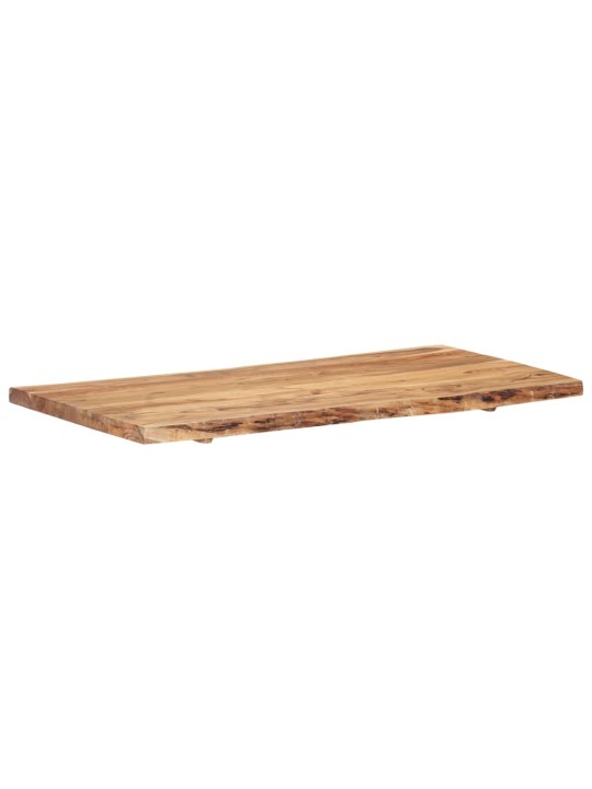 Galda virsma, akācijas masīvkoks, 118x(50-60)x3,8 cm