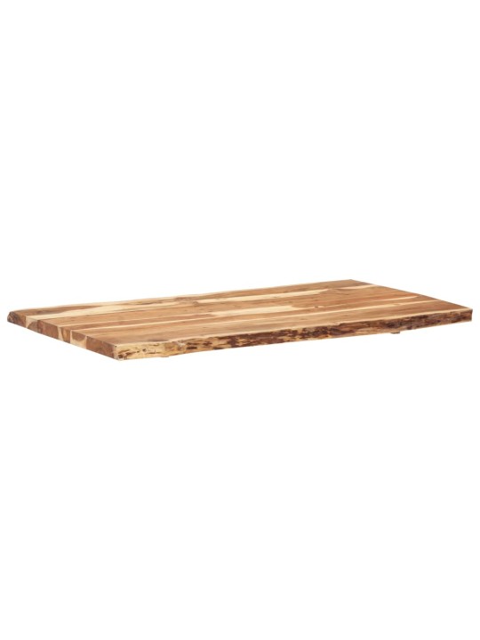 Galda virsma, akācijas masīvkoks, 118x(50-60)x3,8 cm