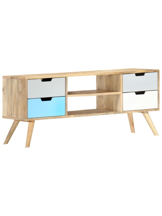 Tv skapītis, 110x35x48 cm, mango masīvkoks
