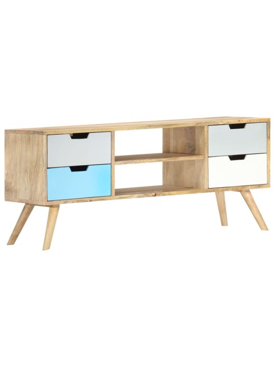Tv skapītis, 110x35x48 cm, mango masīvkoks