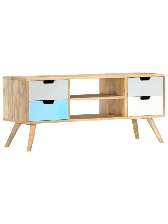 Tv skapītis, 110x35x48 cm, mango masīvkoks