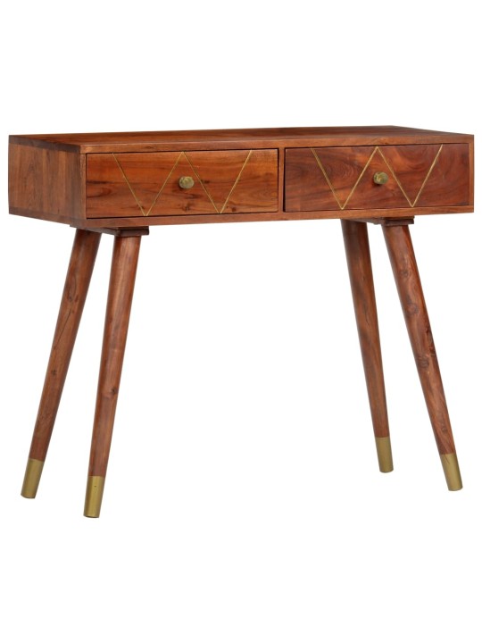 Konsoles galdiņš, 90x35x76 cm, akācijas masīvkoks