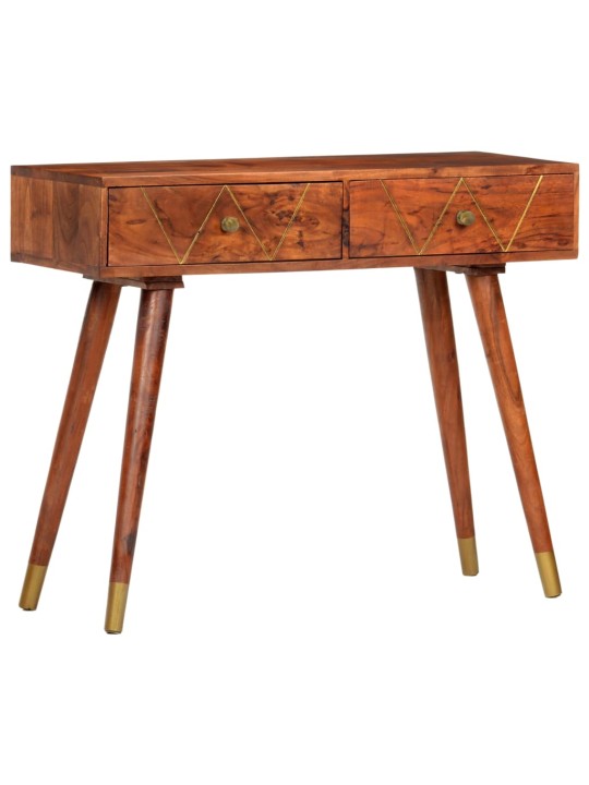 Konsoles galdiņš, 90x35x76 cm, akācijas masīvkoks