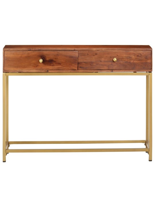 Konsoles galdiņš, 100x35x76 cm, akācijas masīvkoks