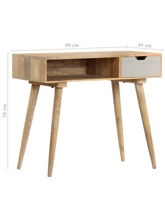 Konsoles galdiņš, 89x44x76 cm, mango masīvkoks
