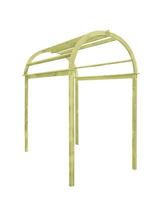 Špaleru arka / pergola, 125x150x235 cm, impregnēts priedes koks