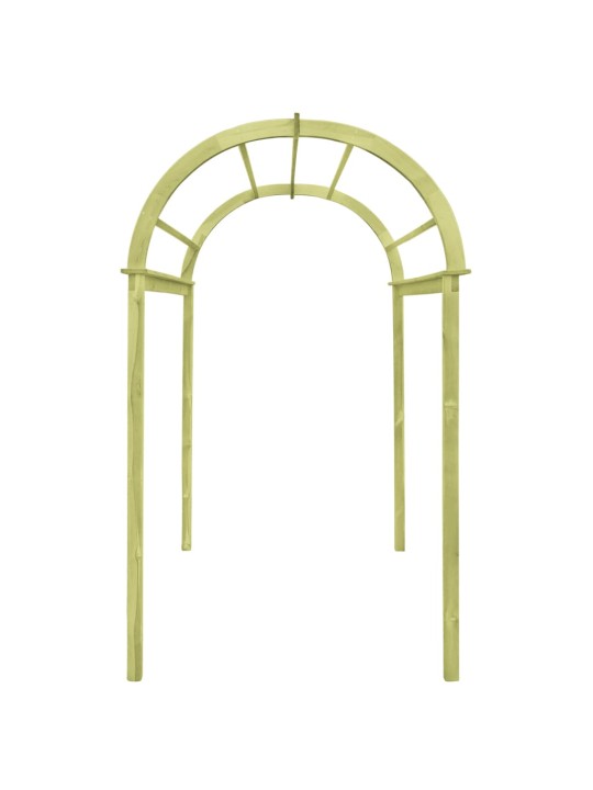 Špaleru arka / pergola, 125x150x235 cm, impregnēts priedes koks