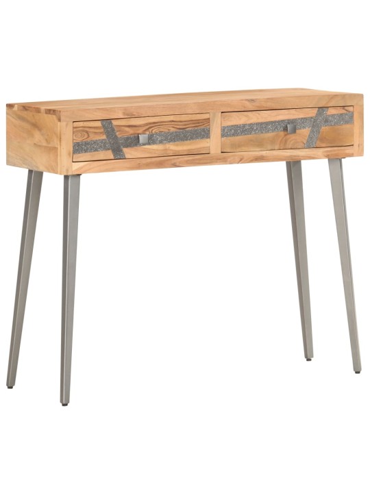Konsoles galdiņš, 90x30x75 cm, akācijas masīvkoks