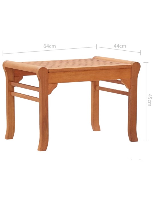 Dārza sols, 64 cm, eikalipta masīvkoks