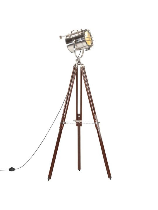 Grīdas lampa uz statīva, mango masīvkoks, 180 cm