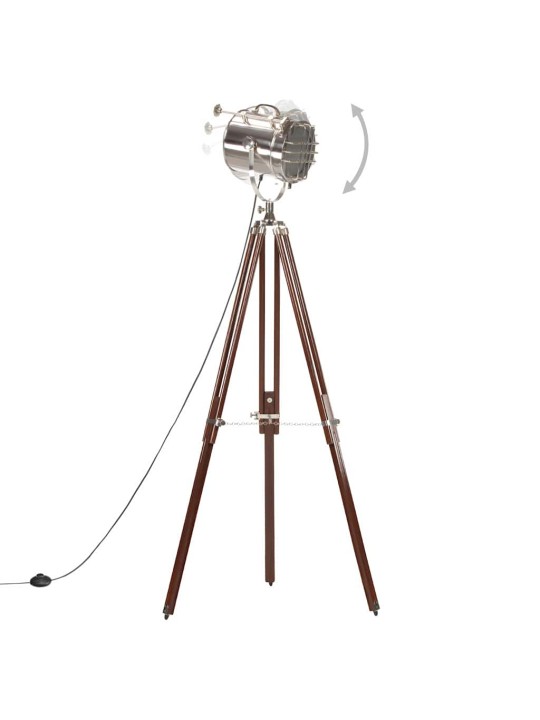 Grīdas lampa uz statīva, mango masīvkoks, 180 cm