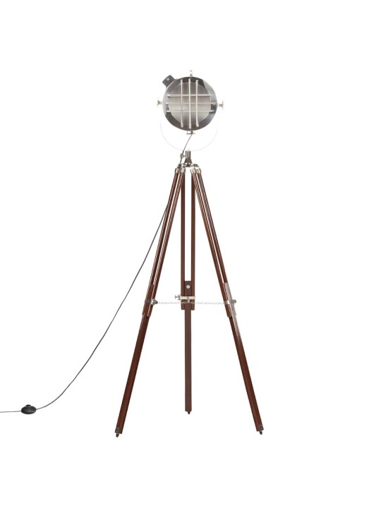 Grīdas lampa uz statīva, mango masīvkoks, 180 cm