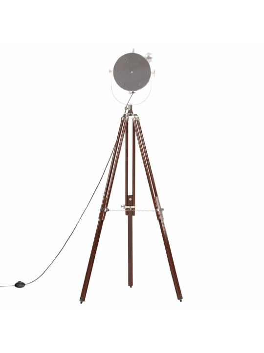 Grīdas lampa uz statīva, mango masīvkoks, 180 cm