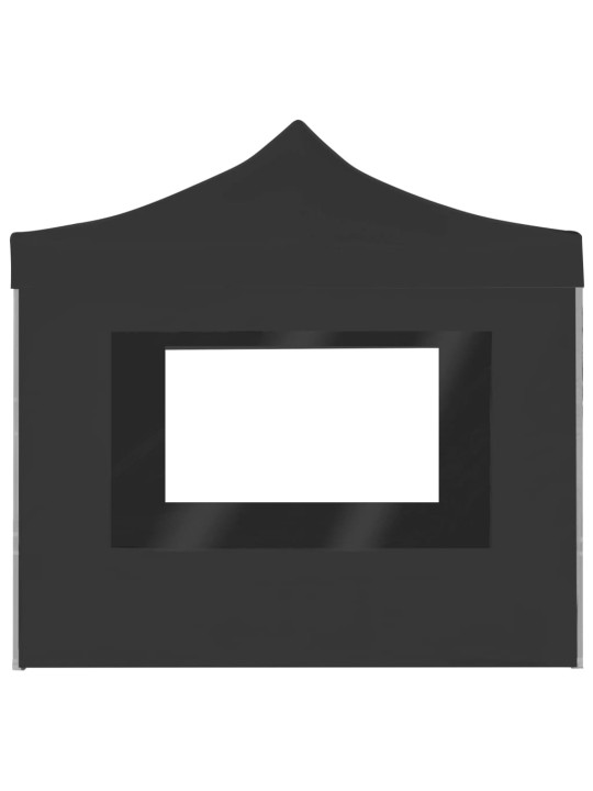 Saliekama nojume ar sienām, pelēka, 2x2 m, alumīnijs
