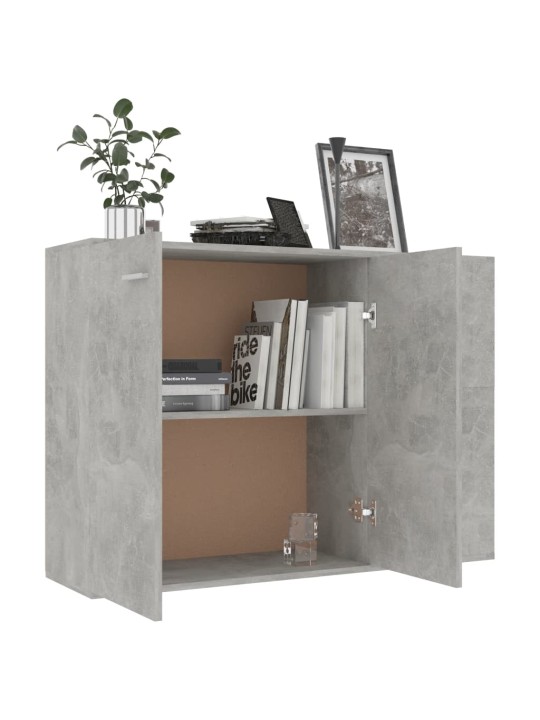 Kumode, 105x30x75 cm, inženierijas koks, betona pelēka