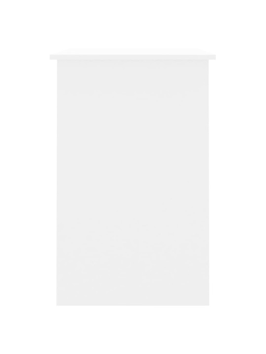 Rakstāmgalds, balts, 100x50x76 cm, inženierijas koks