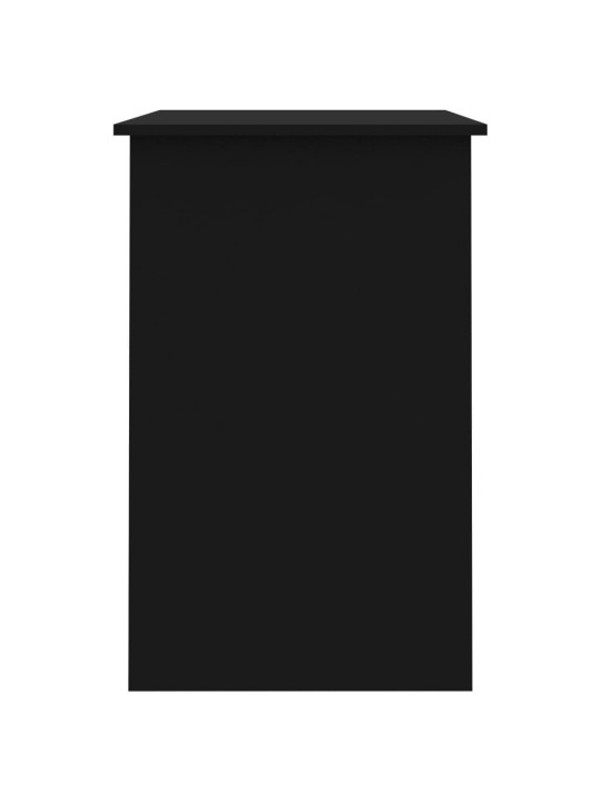 Rakstāmgalds, melns, 100x50x76 cm, inženierijas koks