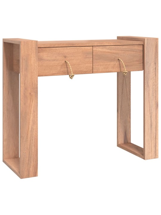 Konsoles galdiņš, 90x35x75 cm, masīvs tīkkoks