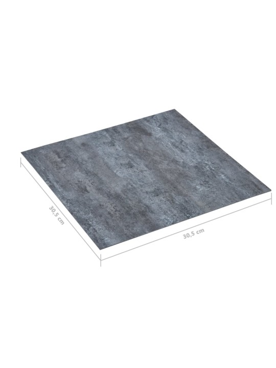 Grīdas flīzes, pašlīmējošas, 5,11 m², pvc, pelēka marmora krāsa