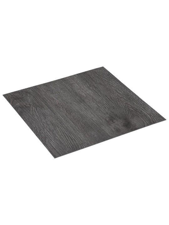 Grīdas flīzes, pašlīmējošas, 5,11 m², pvc, brūnas