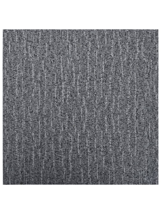 Grīdas flīzes, pašlīmējošas, 5,11 m², pvc, pelēkas