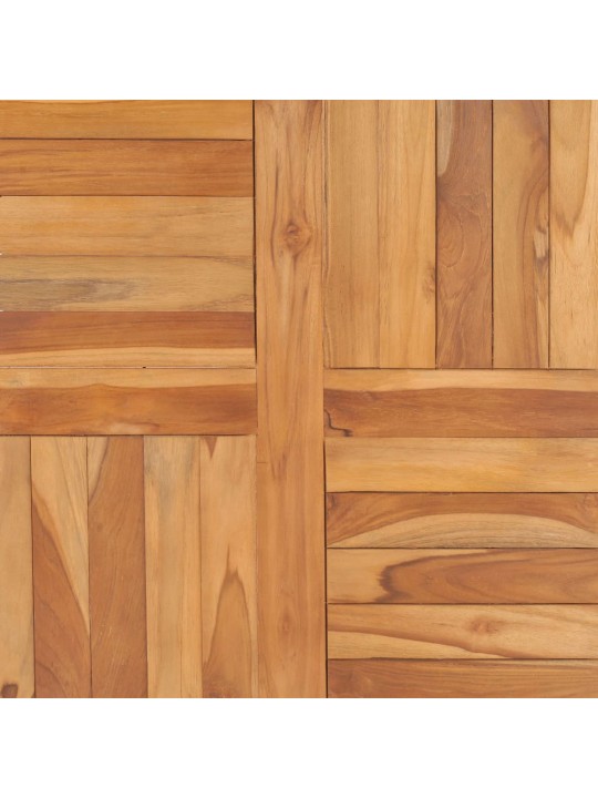Galda virsma, 70x70x2,5 cm, masīvs tīkkoks