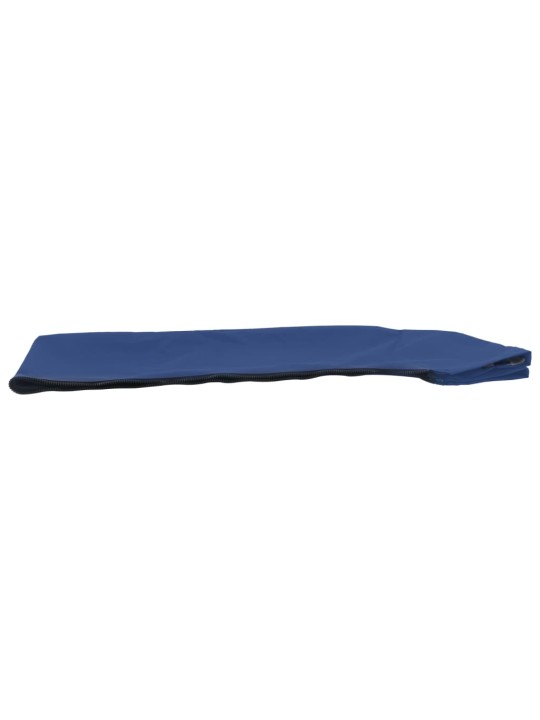 Trīsloku motorlaivas jumts, zils, 183x140x137 cm
