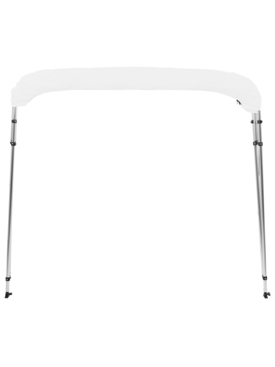 Četrloku motorlaivas jumts, balts, 243x210x137 cm
