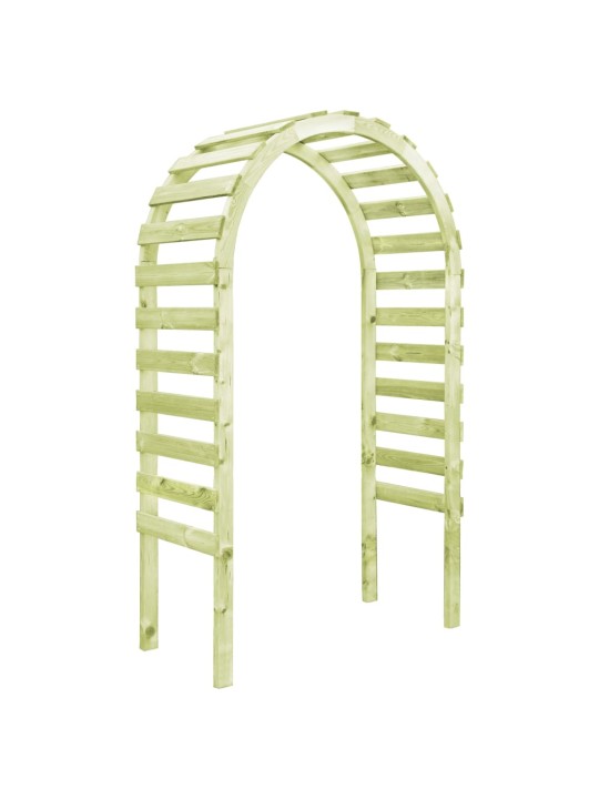 Dārza pergola, 130x60x230 cm, impregnēts priedes koks