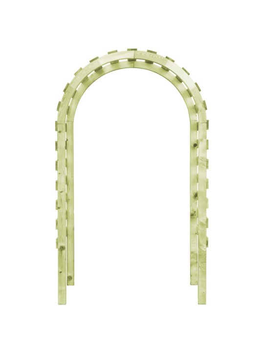 Dārza pergola, 130x60x230 cm, impregnēts priedes koks