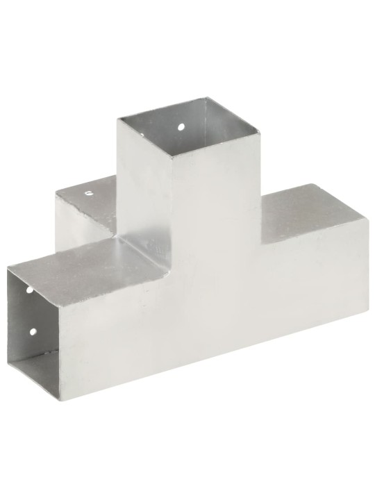 Stabu savienotājs, x forma, cinkots metāls, 81x81 mm