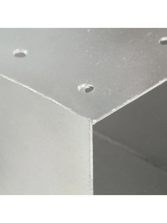 Stabu savienotājs, x forma, cinkots metāls, 81x81 mm