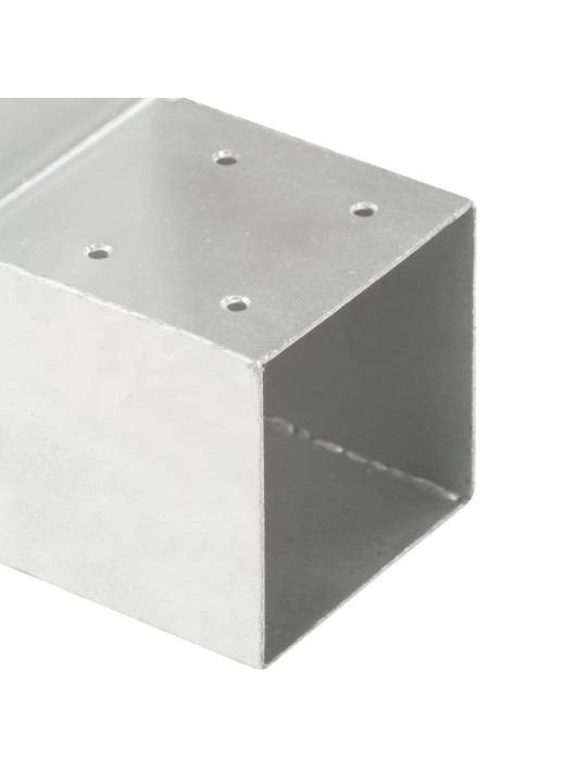 Stabu savienotājs, l forma, cinkots metāls, 101x101 mm