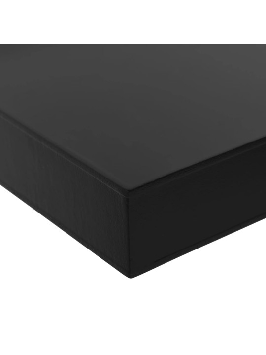Sienas plaukti, 2 gab., melni, 100x20x3,8 cm