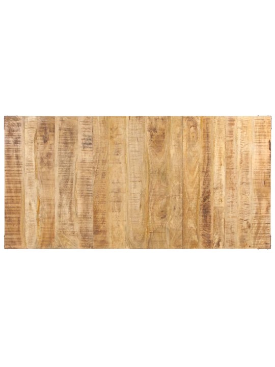 Virtuves galds, 180x90x76 cm, neapstrādāts mango masīvkoks