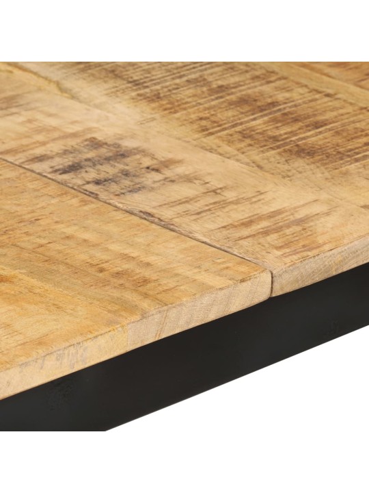 Virtuves galds, 180x90x76 cm, neapstrādāts mango masīvkoks