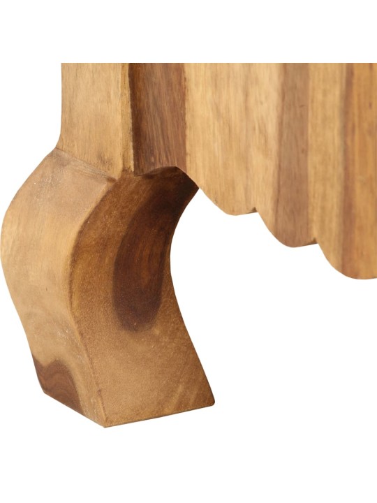 Tv skapītis, 115x30x42 cm, masīvkoks