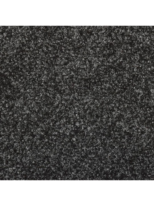 Kāpņu paklāji, 15 gab., adatu perforēti, 65x21x4 cm, pelēki